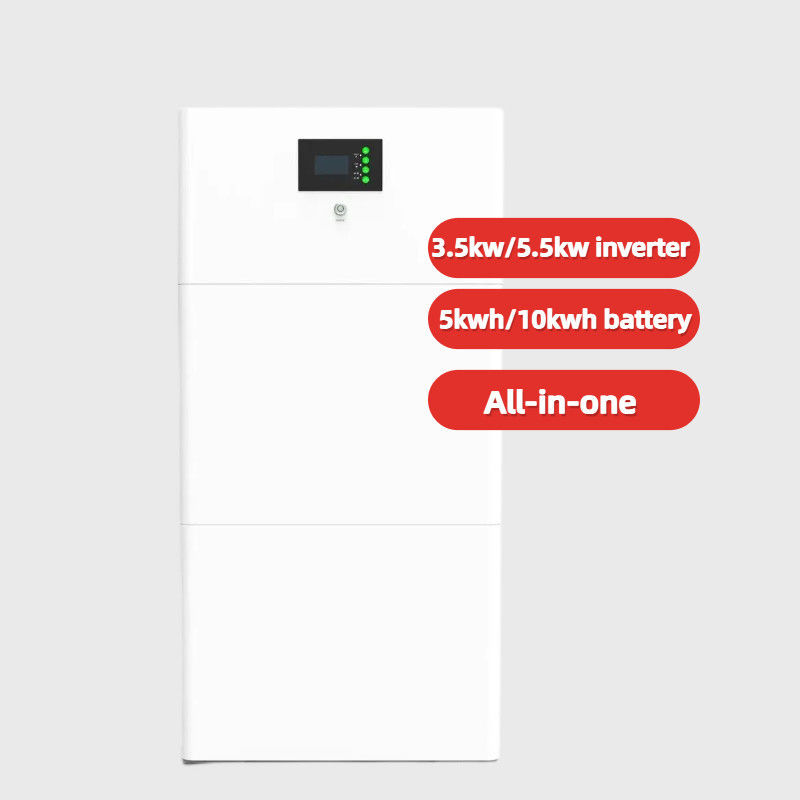 Off Grid Pratica Immagazzinamento di energia Litio, 51.2V Immagazzinamento per batterie agli ioni di litio