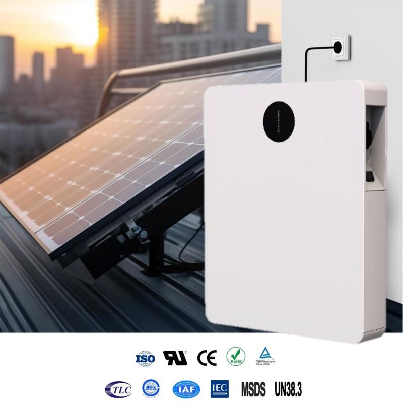 100ah-800ah Sistema di accumulo di energia domestica, sistemi di accumulo di batterie stabili per le case