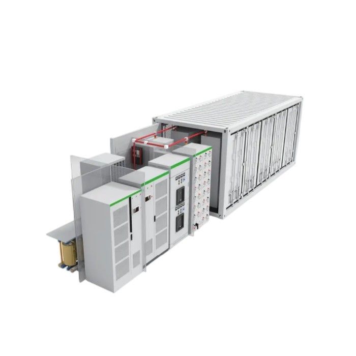 ESS 10 anni Tempo di vita Batteria all'aperto 1MWh 5MWh 10MWh 20ft 40ft Container Batteria solare Sistema di stoccaggio dell'energia