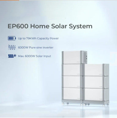 Stabile Storage Domestic Battery Multiscene, 5KW-40KW Storage di elettricità per la casa