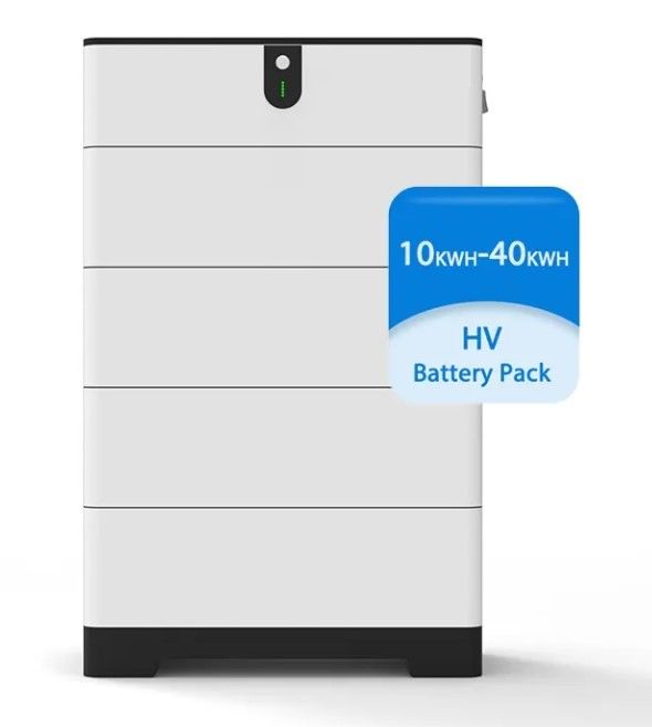 Batteria solare impilabile ad alta tensione dell'UE 10kWh 15kWh 20kWh Batteria LiFePO4 per energia solare ibrida fuori rete