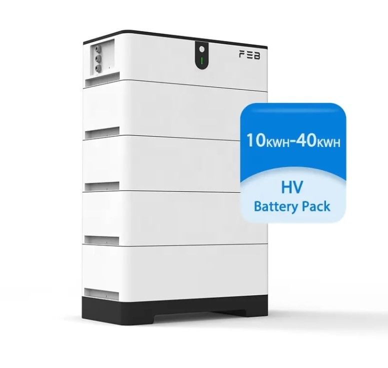 Batteria solare impilabile ad alta tensione dell'UE 10kWh 15kWh 20kWh Batteria LiFePO4 per energia solare ibrida fuori rete