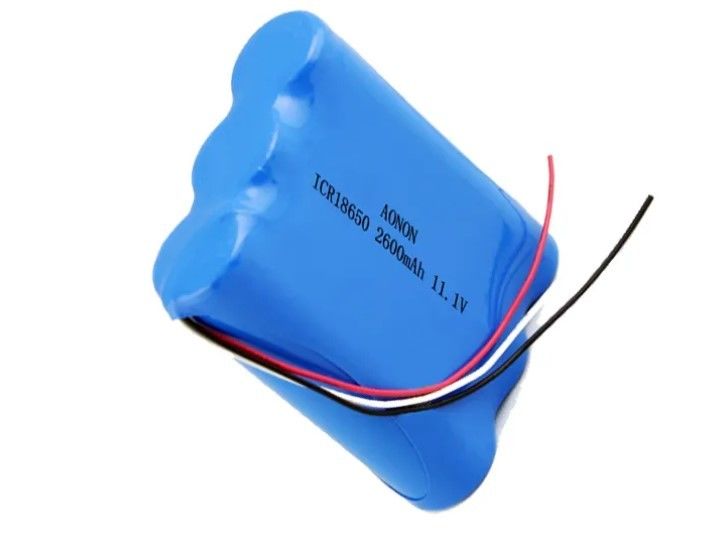 11.1V/12V 2600mAh 18650 batterie al litio IEC62133 batterie per robot a vuoto per apparecchiature mediche