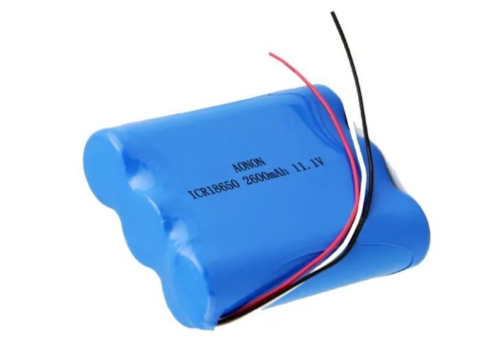 11.1V/12V 2600mAh 18650 batterie al litio IEC62133 batterie per robot a vuoto per apparecchiature mediche