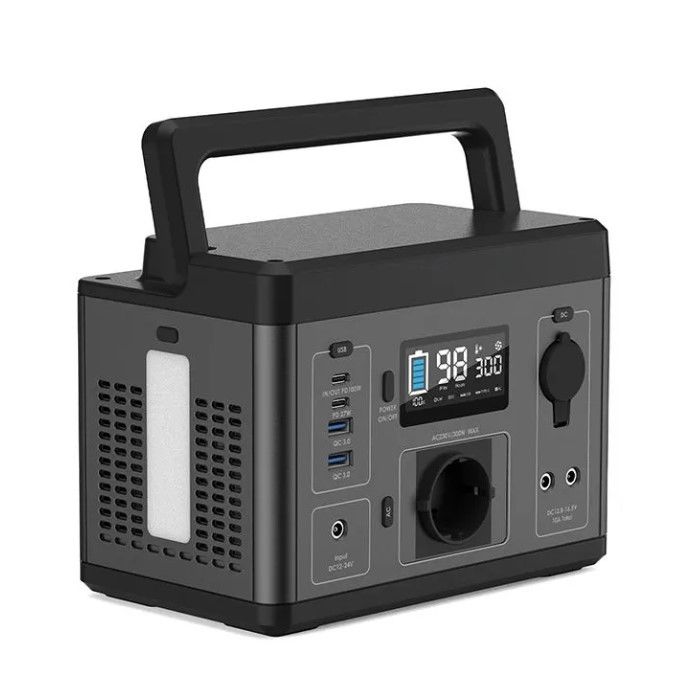 Fabbricante 300w 600w 1200w 2200w Lifepo4 Batteria al litio Sistema di energia esterna Generatore solare Stazione elettrica portatile
