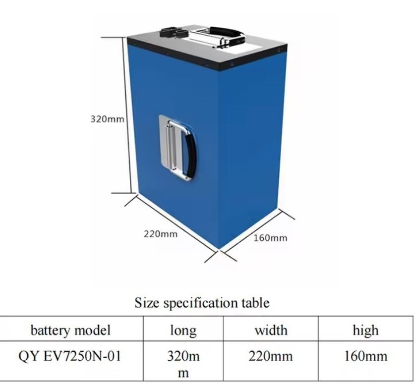 Batteria agli ioni di litio 48v 60v 72v 30ah 40ah 50ah 100ah 120ah Lifepo4 60 Volt