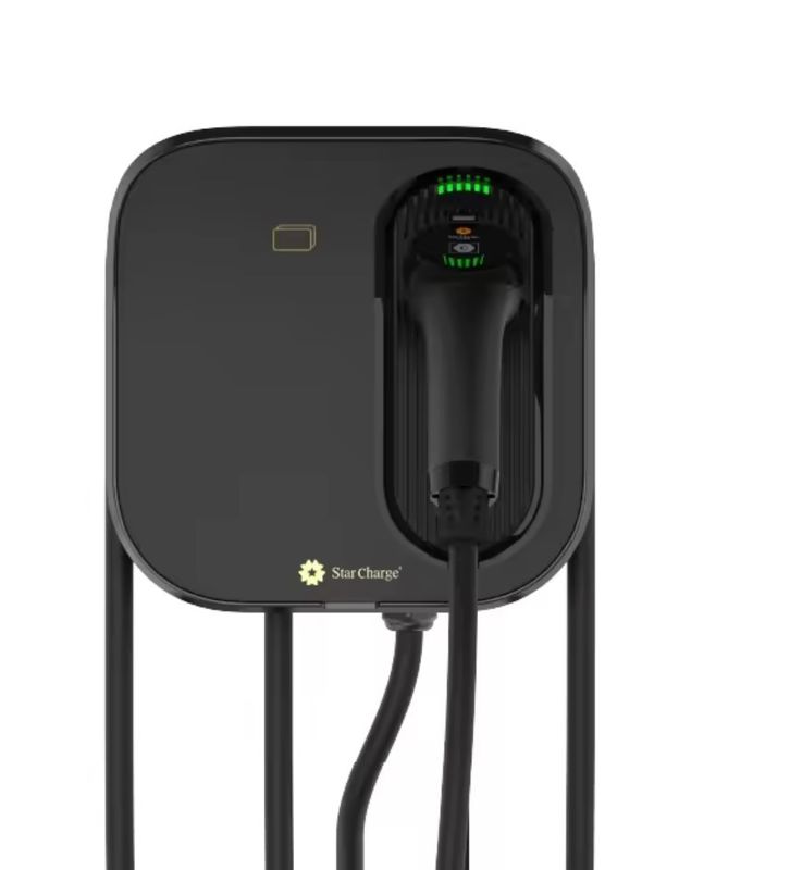 Smart Fast Weatherproof Outdoor Portable EV Car AC Charging Stack con batteria Stazioni di ricarica a parete Free Standi