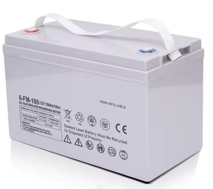 Valvola a ciclo profondo regolabile ricaricabile 65ah 75ah 85ah 100ah 150ah 200ah 12 Volt 12v Gel Batterie al piombo-acido sigillate solari